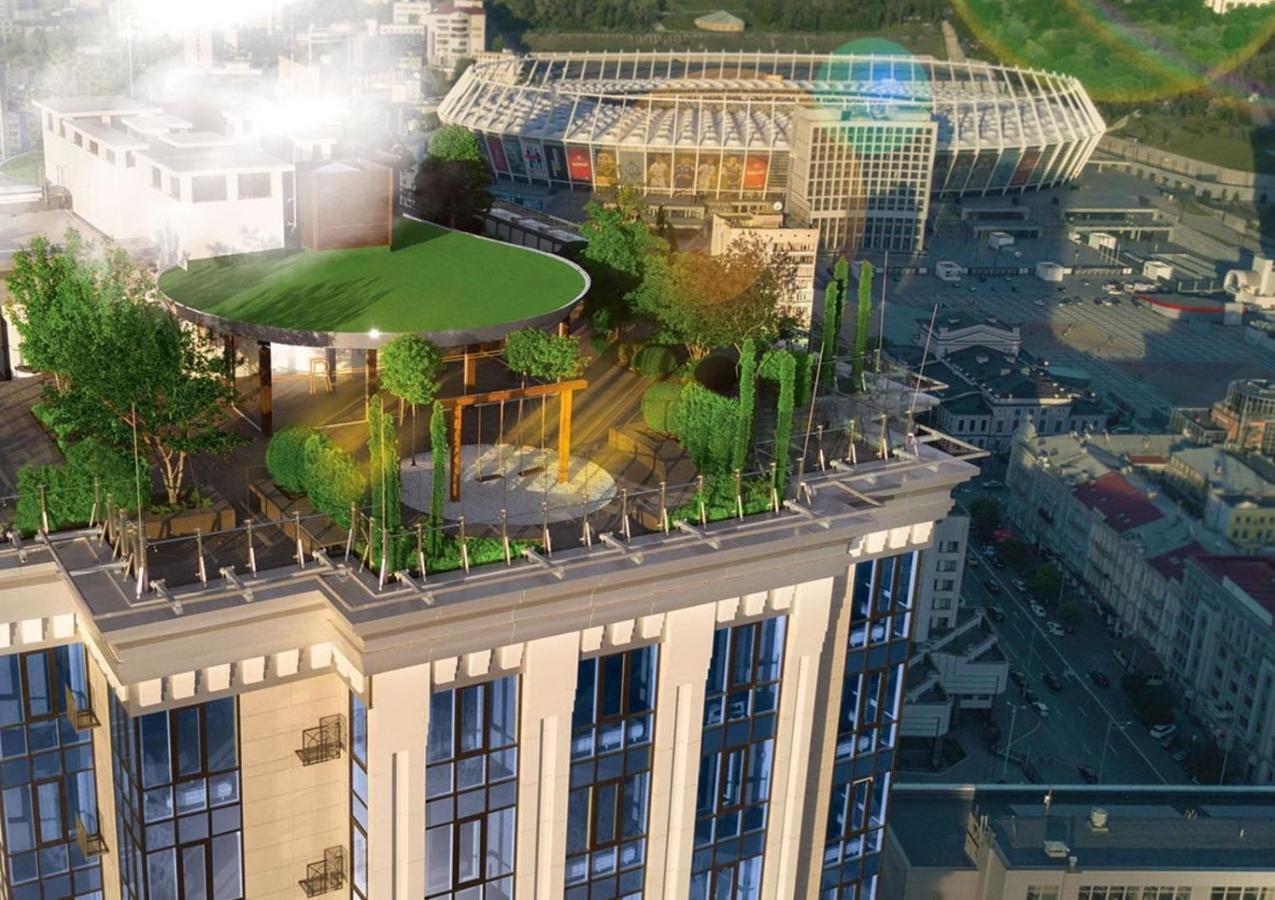 Royal Tower Vip Smart Apartments 1 Киев Экстерьер фото